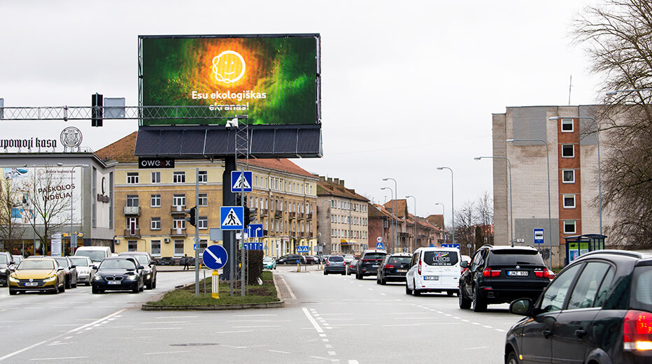 Ekranas Klaipėdoje - „Baltijos prospektas“