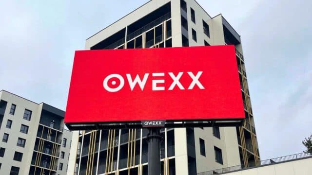 OWEXX lauko ekranų tinklas pristato: naujas LED ekranas Vilniuje