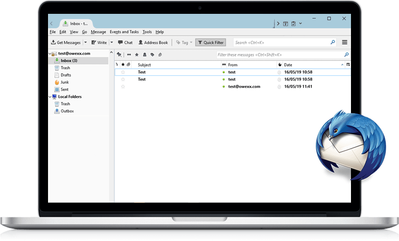„Mozilla Thunderbird“ E-Mail-Konto konfigurieren