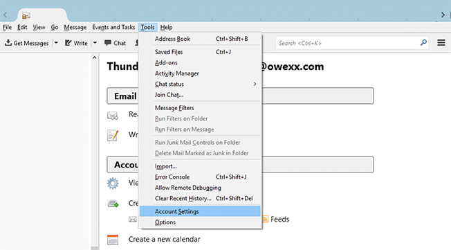 „Mozilla Thunderbird“ el. pašto konfigūravimas