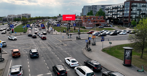 Ekranas – „Akropolis“, Vilnius