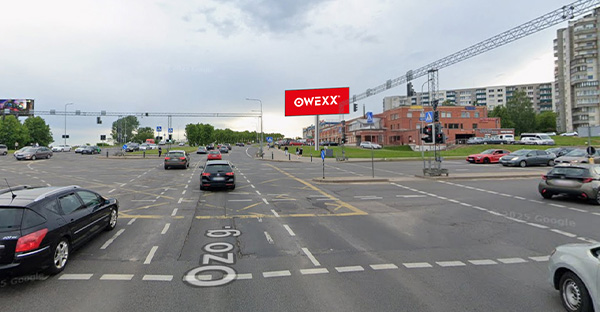 Ekranas – „Akropolis“, Vilnius