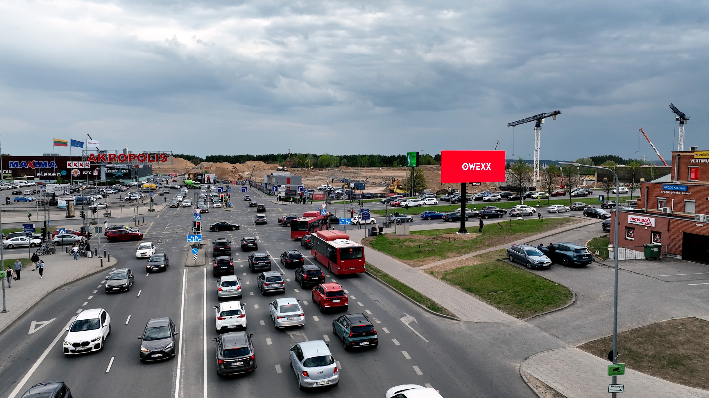 Ekranas Vilniuje „Gelvonų“