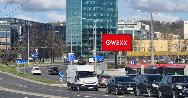 Ekranas – „Laisvės kelias“, Vilnius