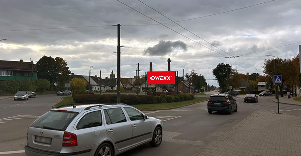 Ekranas - „Raudondvario pl.“, Kaunas