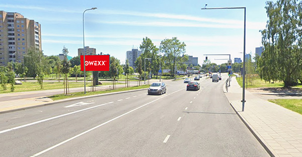 Ekranas „Tuskulėnų“, Vilnius