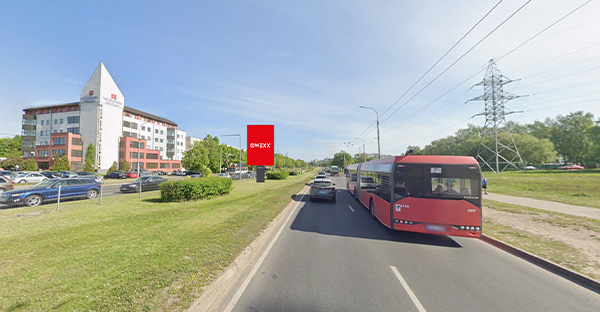 Ekranas „Rygos“, Vilnius