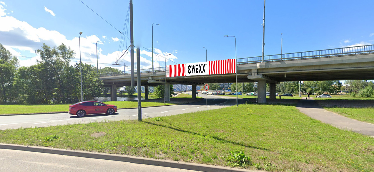 Lauko ekranas Vilniuje - Pilaitės prospektas.