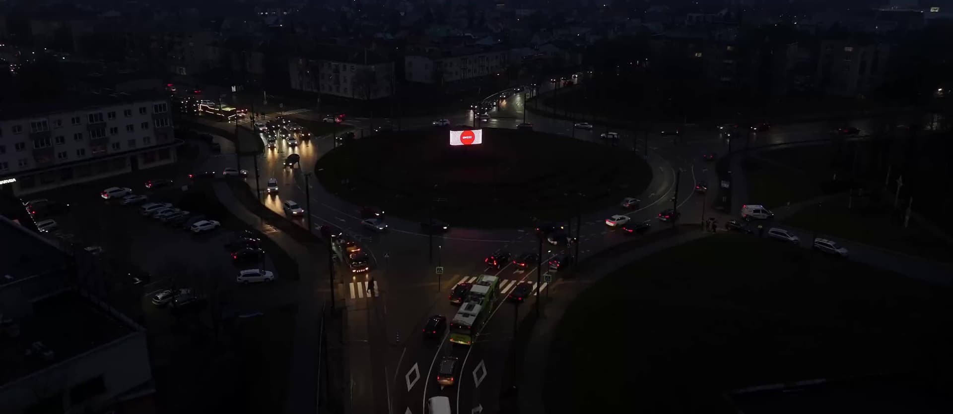 Ekranas „Molas" — LED lauko ekranas Kaunas