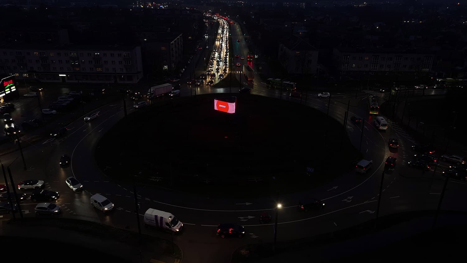 Ekranas „Pramonės prospektas" — LED lauko ekranas Kaunas