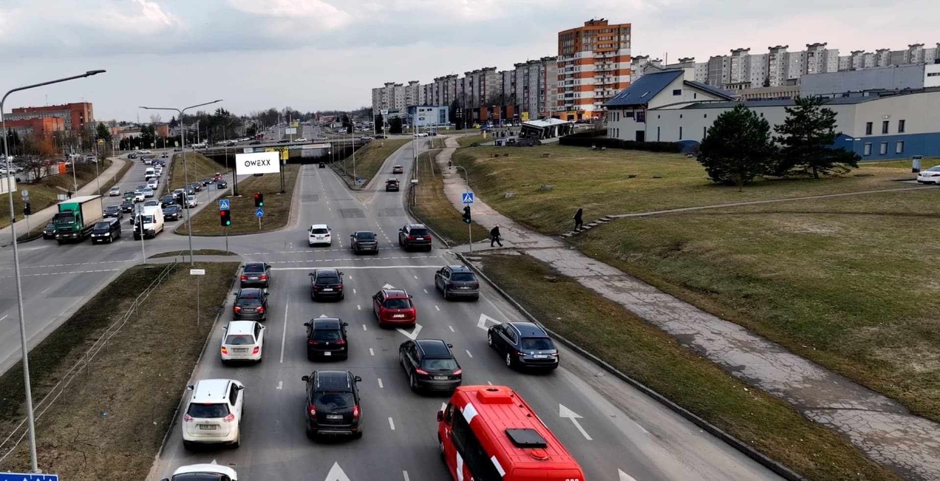 Ekranas „Žemaičių plentas" — LED lauko ekranas Kaunas