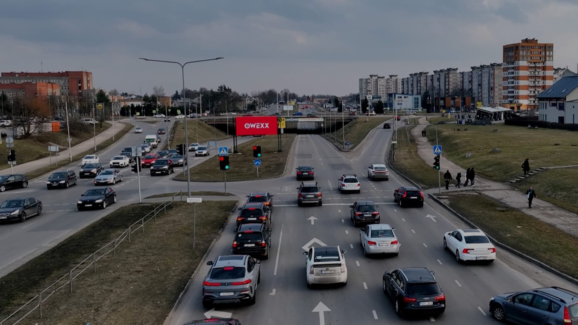 Ekranas „Žemaičių plentas" — LED lauko ekranas Kaunas