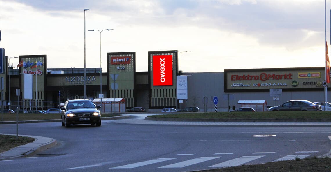 Ekranas „Nordika" — Vertikalus ekranas Vilnius