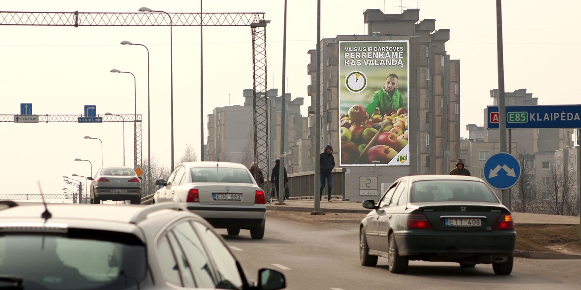Reklamos stendas Jotvingių g. 2, Kaunas — Reklamos stendas Kaunas