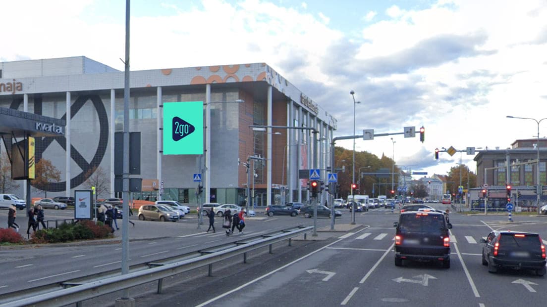 Ekranas „Tartu Kaubamaja I“, Tartu