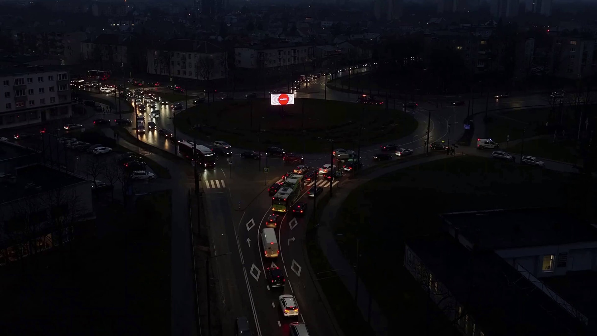 Ekranas „Girstučio" — LED lauko ekranas Kaunas