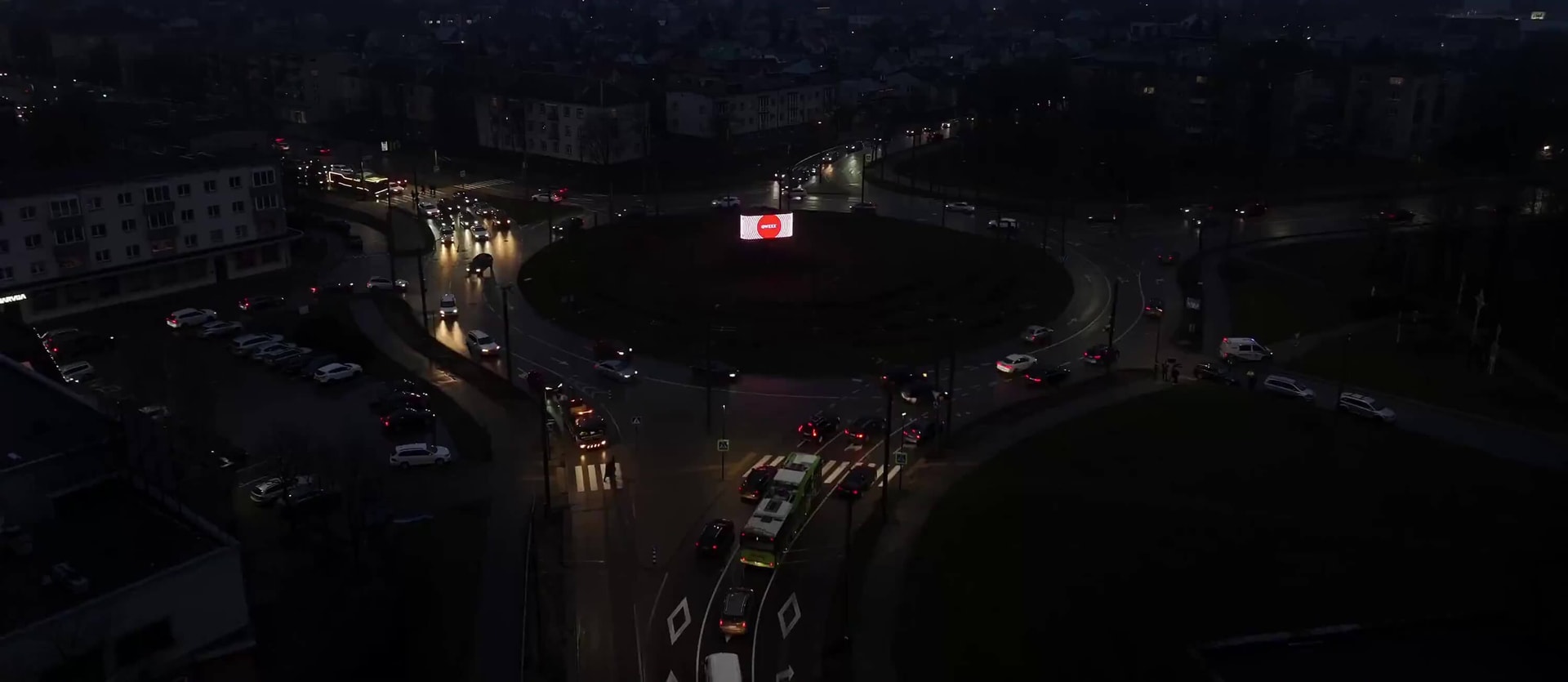 Ekranas „Molas" — LED lauko ekranas Kaunas