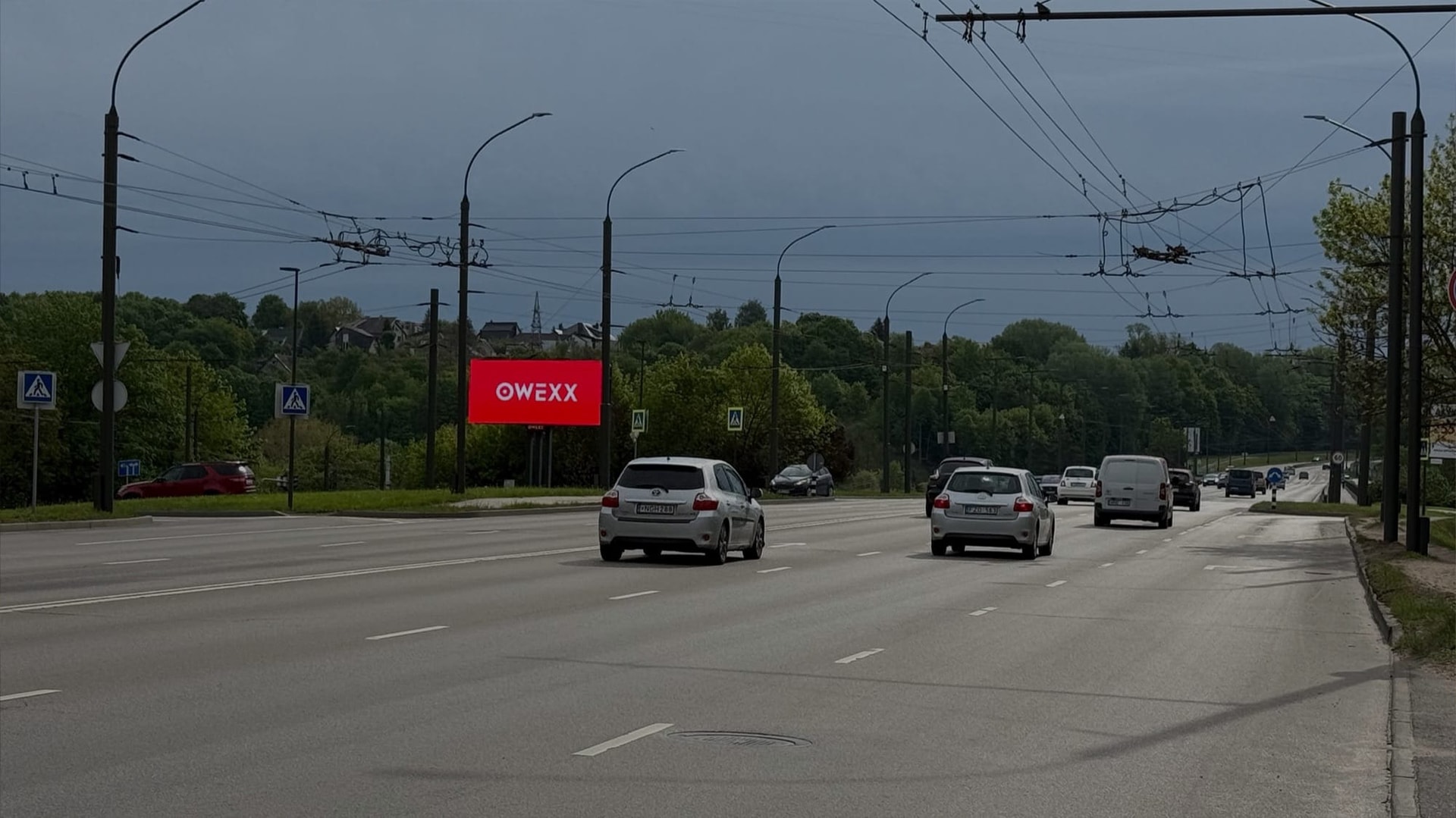 Ekranas „Varnių" — LED lauko ekranas Kaunas