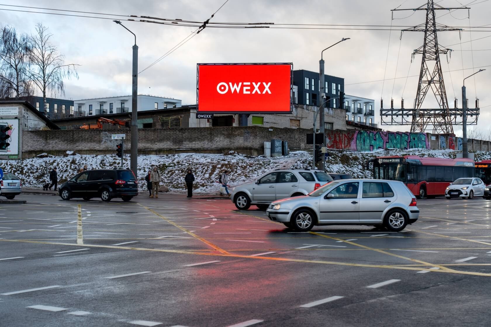 Ekranas „Ozas" — LED lauko ekranas Vilnius