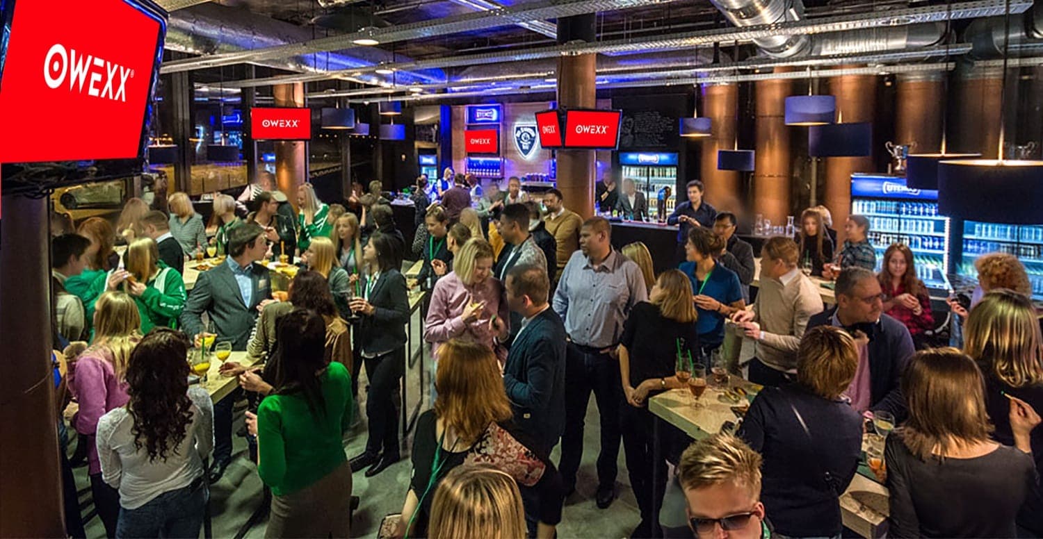 Реклама на спортивній арені під час змагань
