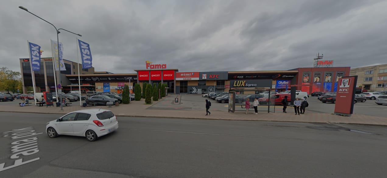 Screen – Fama Keskus — LED outdoor screen Narva