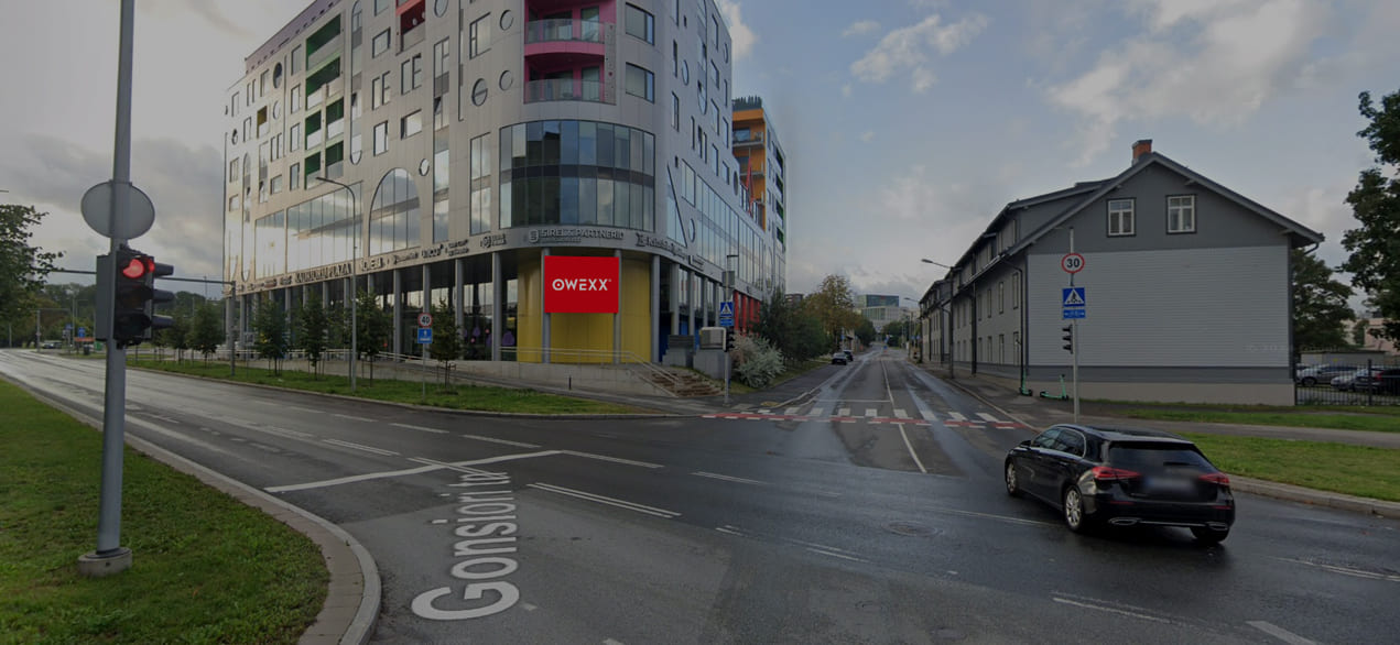 Ekranas – Kadrioru Plaza — LED lauko ekranas Talinas
