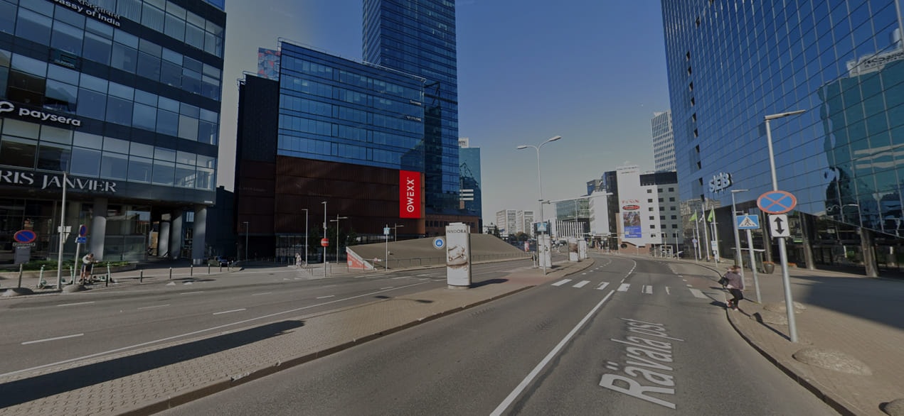 Ekranas – Maakri 19 — LED lauko ekranas Talinas