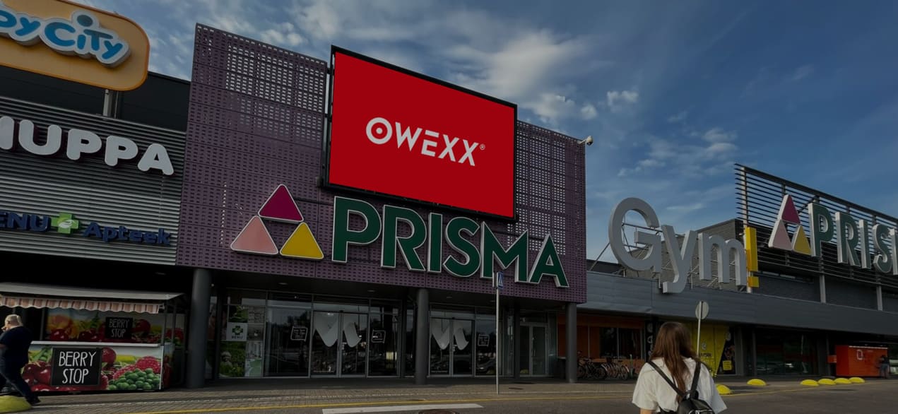 Ekranas – Mustika — LED lauko ekranas Talinas