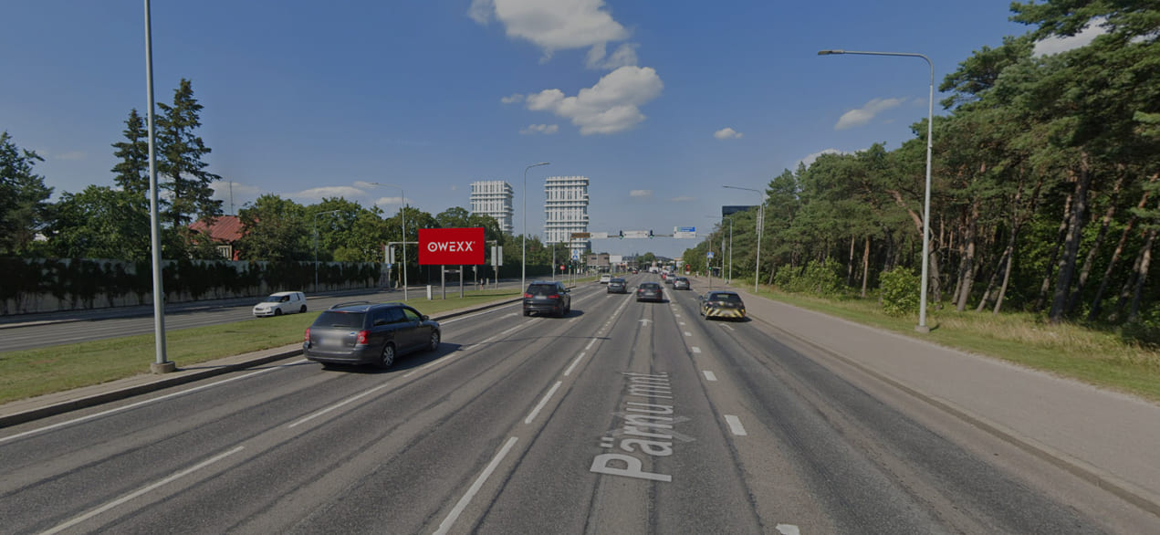 Ekranas – Parnu Vaheriba — LED lauko ekranas Talinas