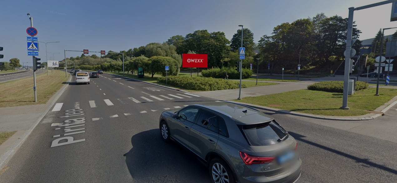 Ekranas – Pirita — LED lauko ekranas Talinas