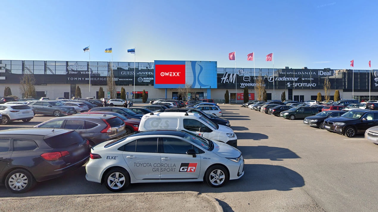 Ekranas – Rocca Al Mare II — LED lauko ekranas Talinas