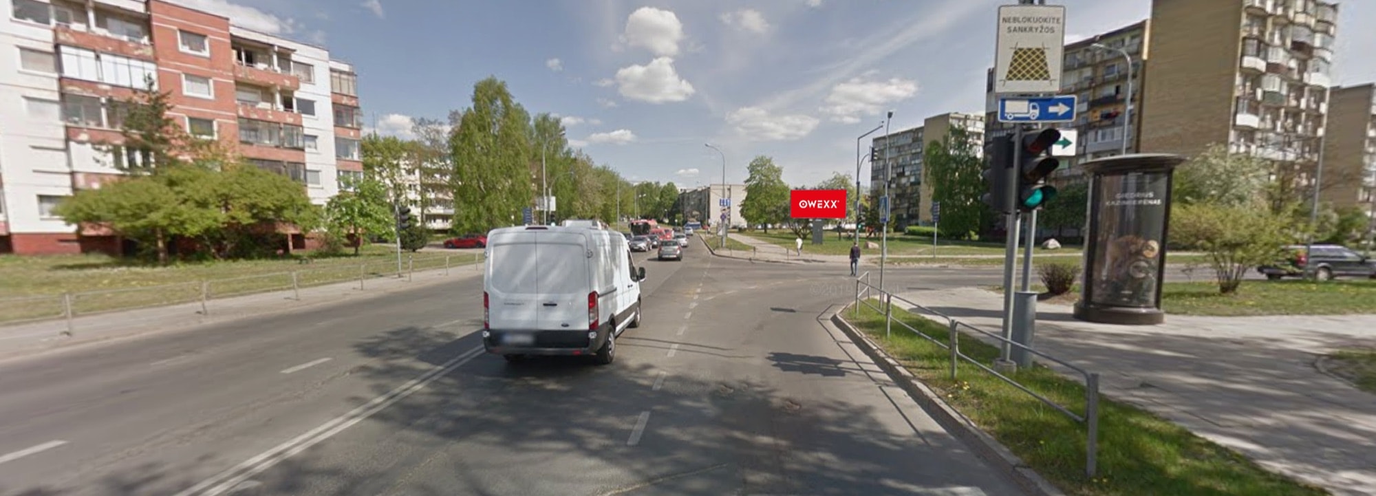 Ekranas – Apkasų — LED udendørs skærm Vilnius
