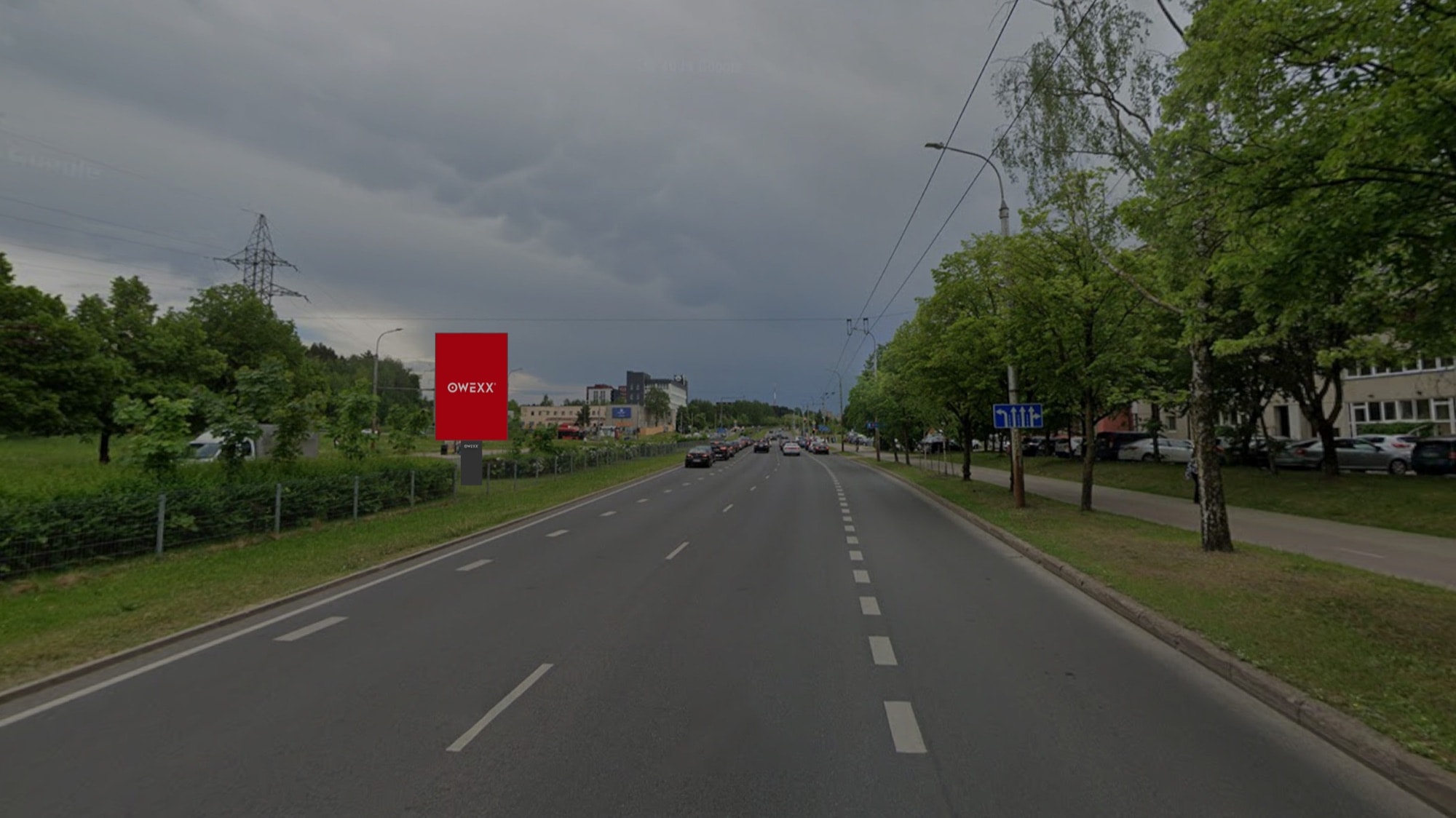 Ekranas „Laisvės prospektas“ — Vertikalus ekranas Vilnius
