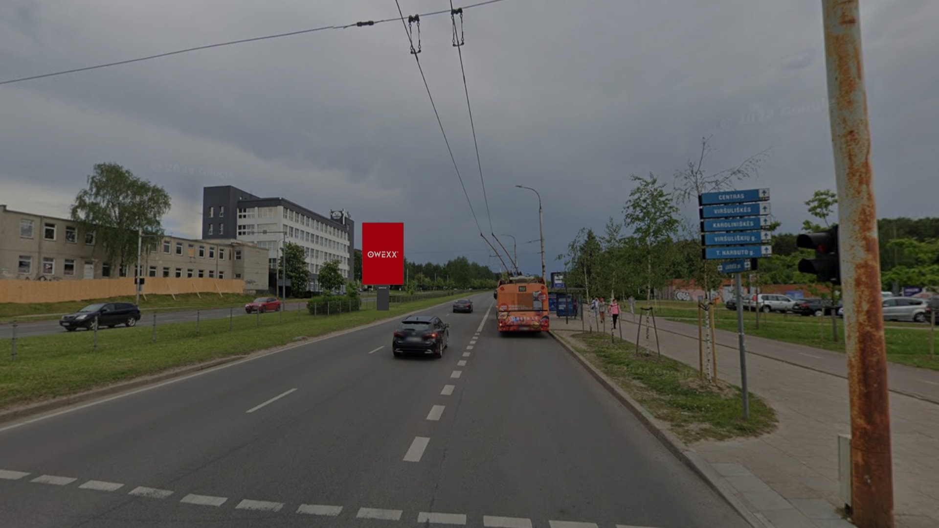 Pantalla «Mada / V» — Pantalla vertical Vilnius