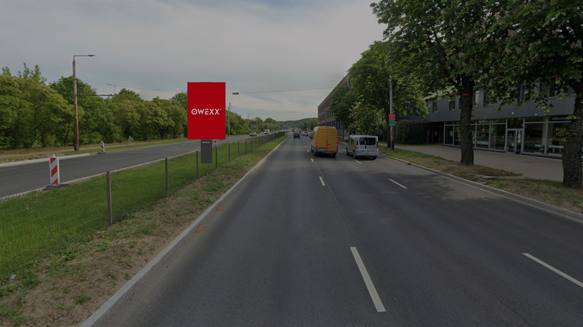 Ekraan „Vilkpėdė“ — Vertikaalne ekraan Vilnius