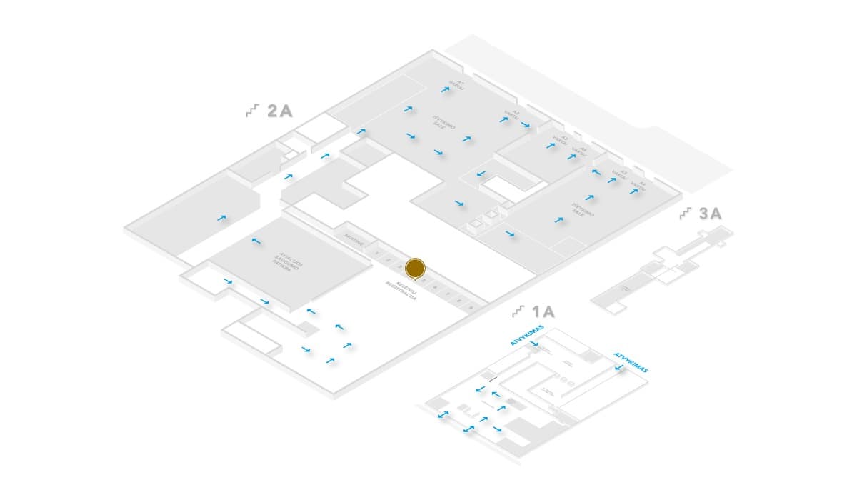 Plan for reklameflater — Kaunas lufthavn