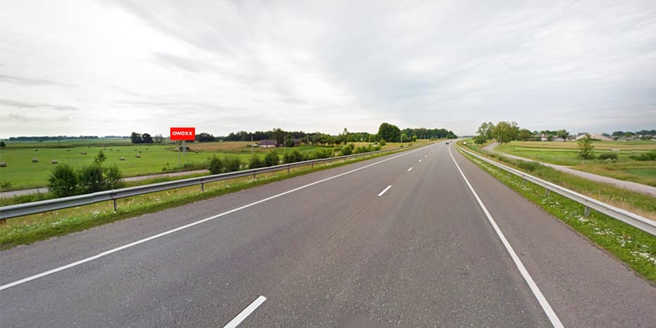 A5, Kaunas - Marijampolė - Suvalkai, 41,8 km från Kaunas (vänster sida)