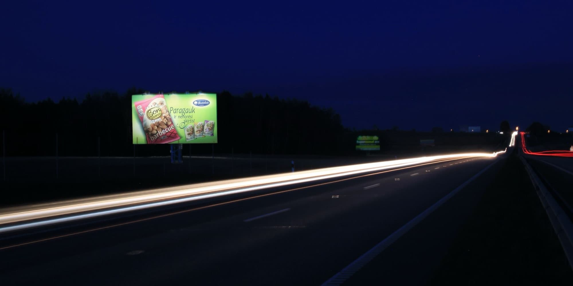 Valtatie A1, Kaunas - Vilnius (vasen puoli), 54 km Vilnasta