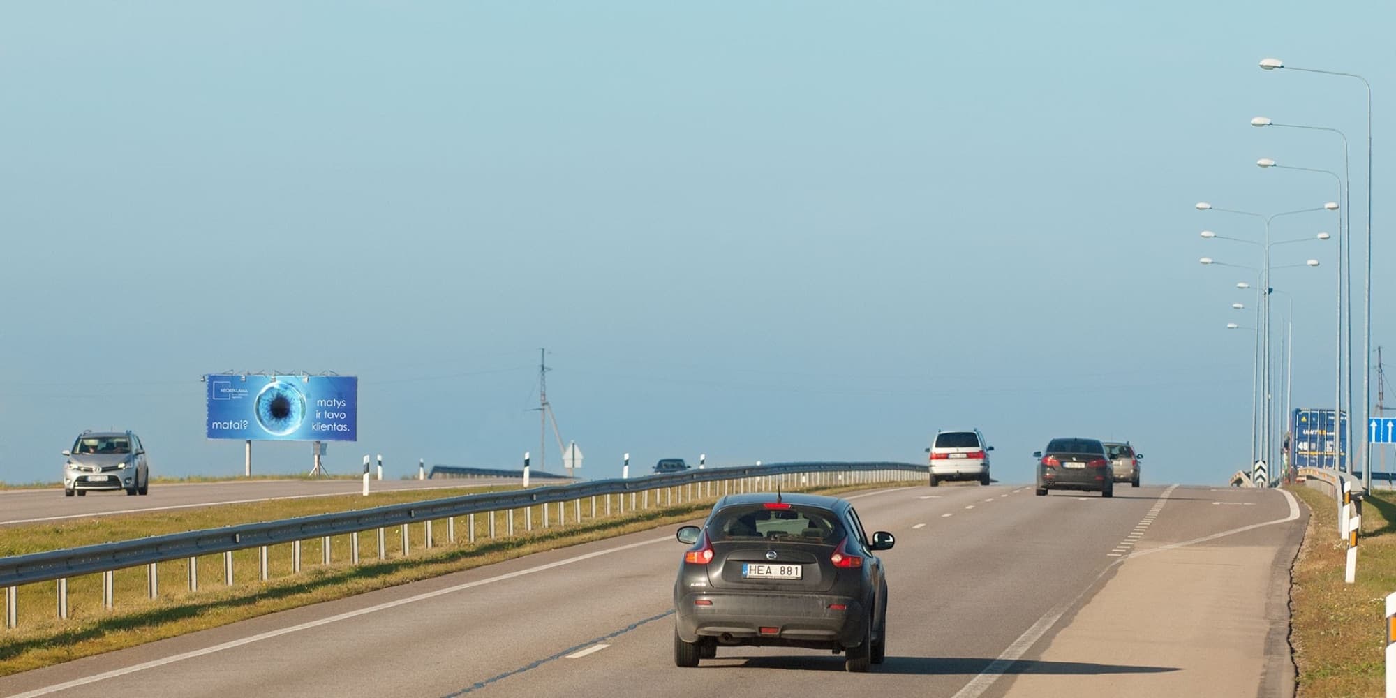Motorväg A1, Klaipėda–Kaunas (höger sida), 220 km från Vilnius