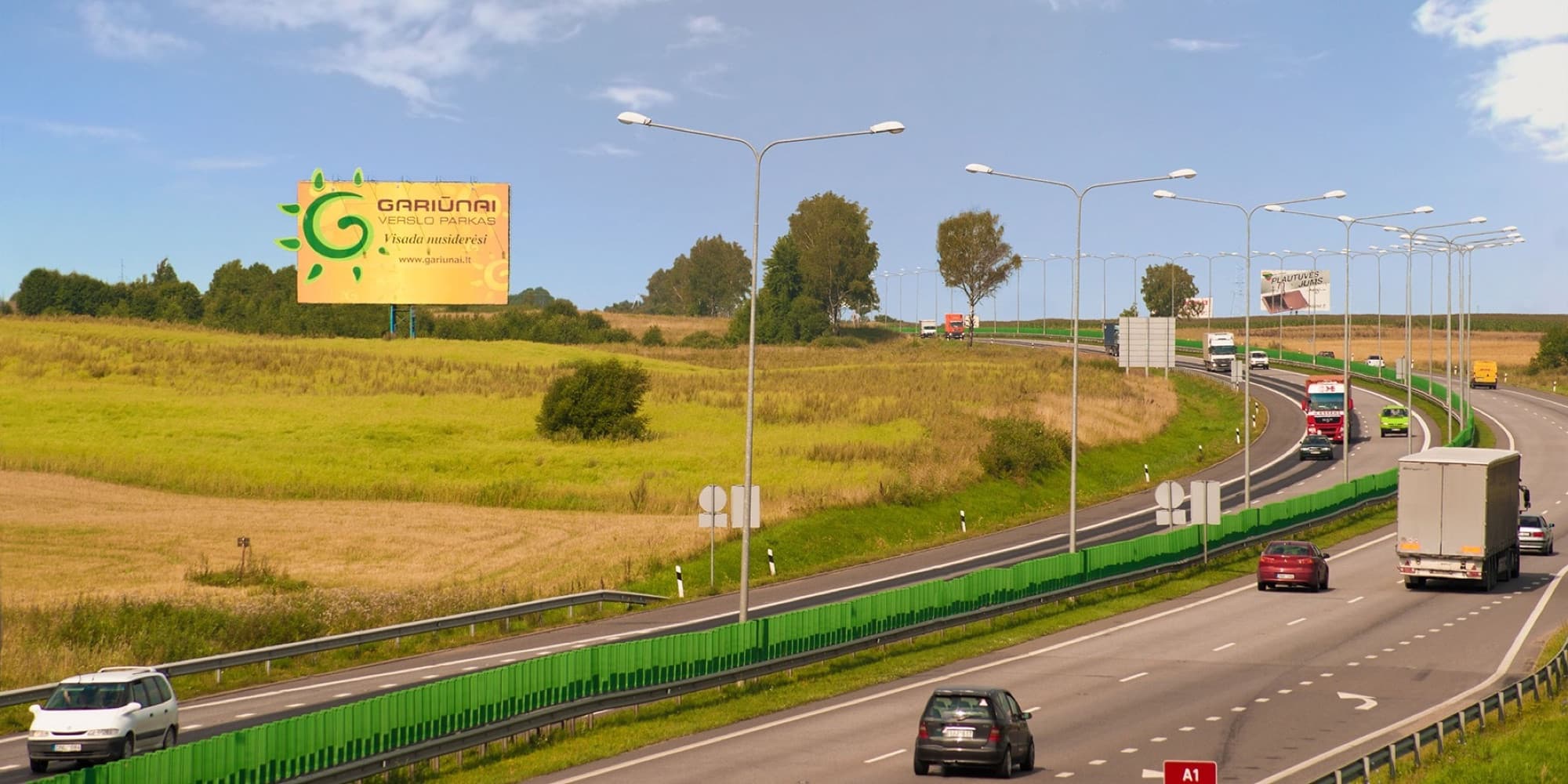 Motorväg A1, Kaunas – Vilnius (höger sida), 39,8 km från Vilnius