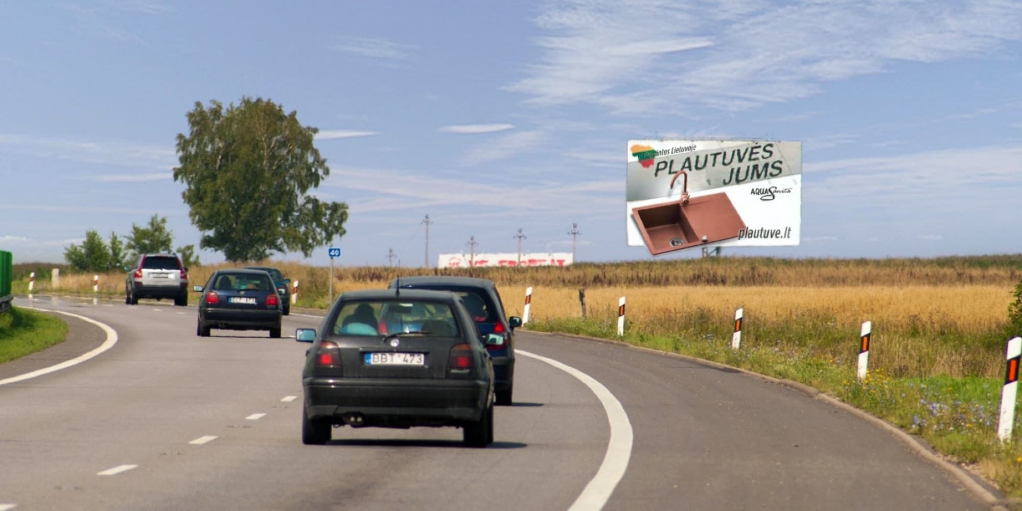 Kiirtee A1, Vilnius - Kaunas (paremal pool), 40,8 km Vilniusest