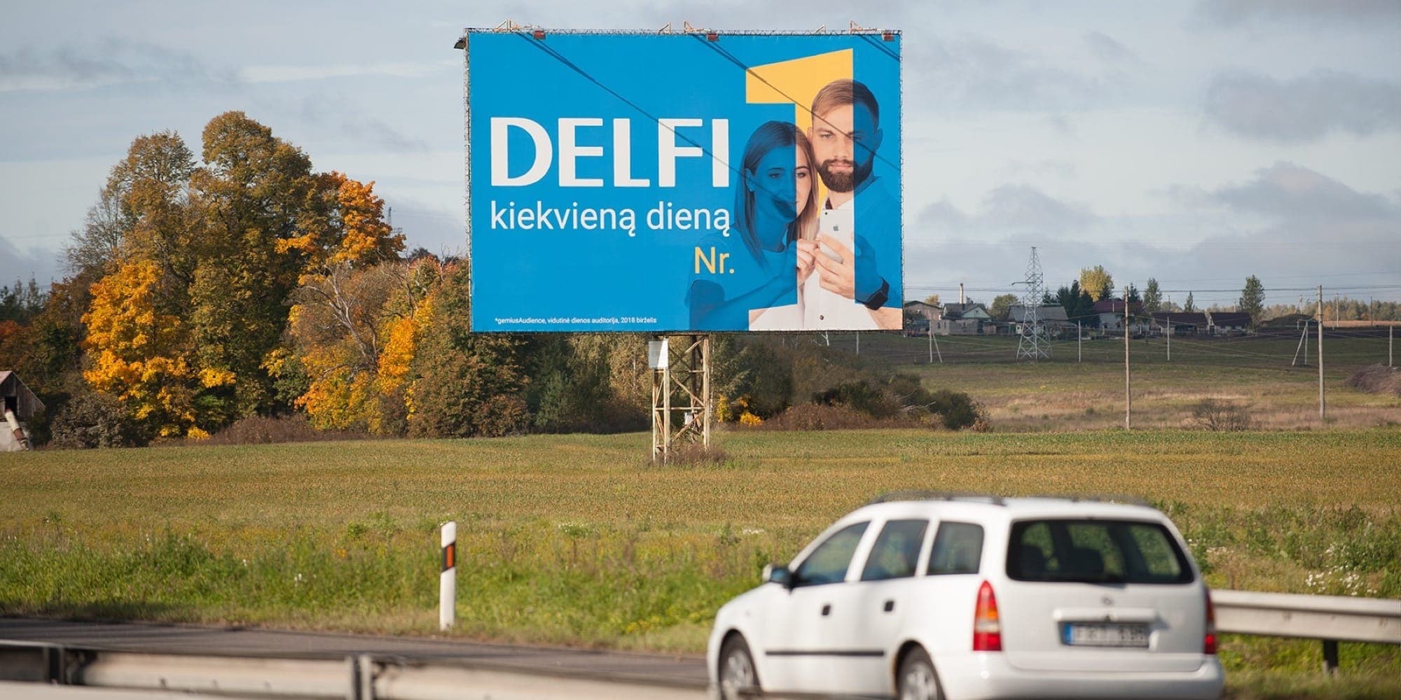 Autostrada A1, Vilnius - Kaunas (lato destro), 50 km da Vilnius