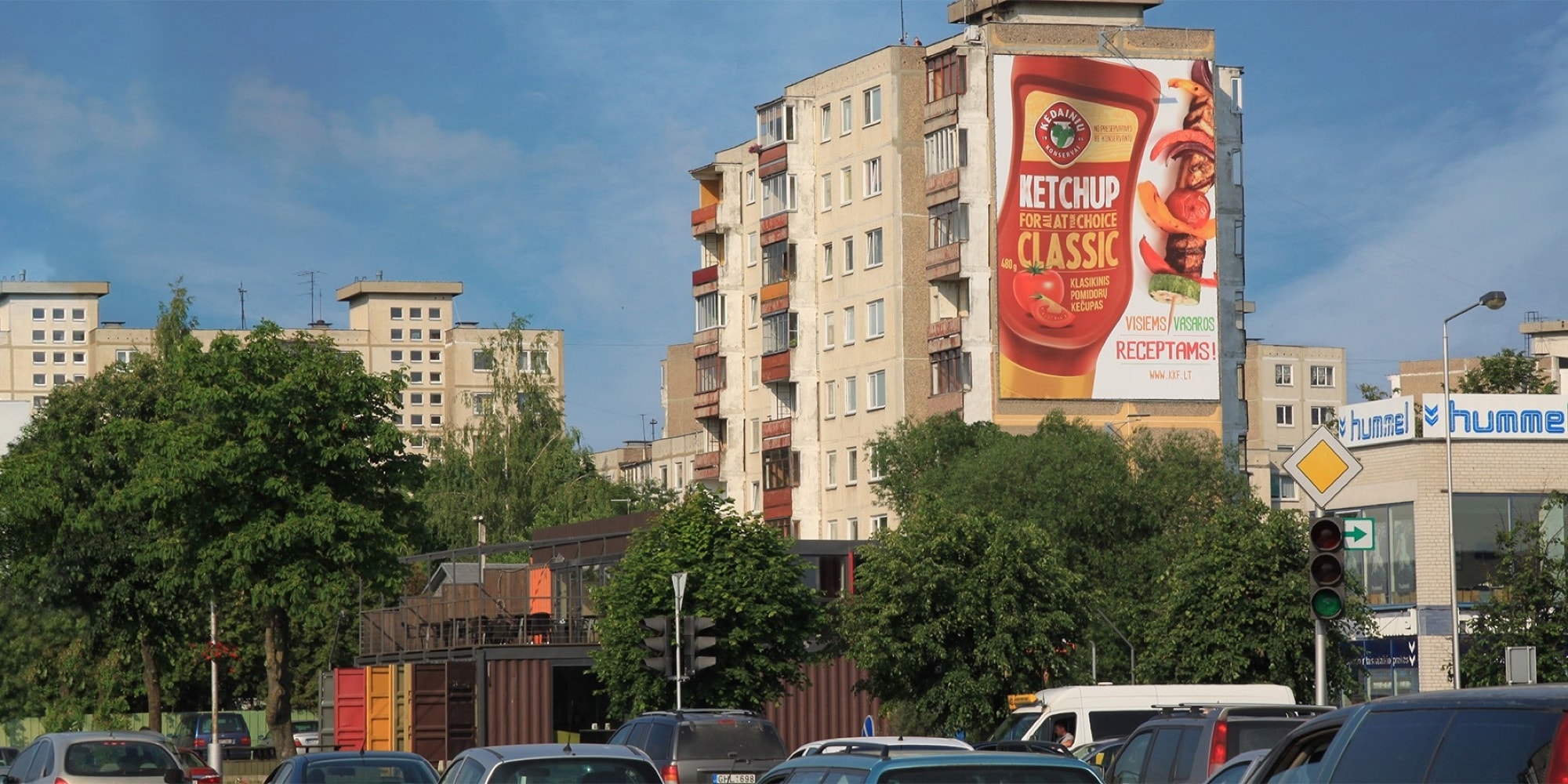 Reklamos stendas Geležinio Vilko g. 6, Kaunas — Reklamos stendas Kaunas