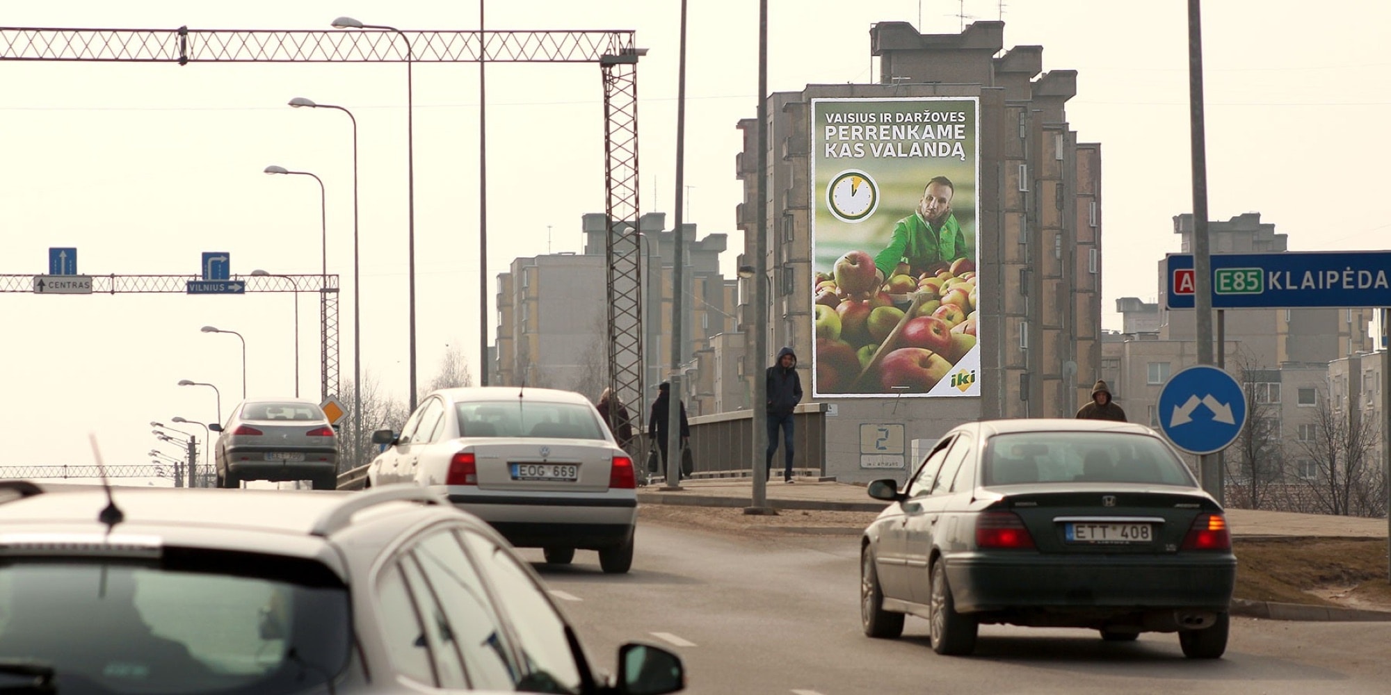 Reklamos stendas Jotvingių g. 2, Kaunas — Reklamos stendas Kaunas