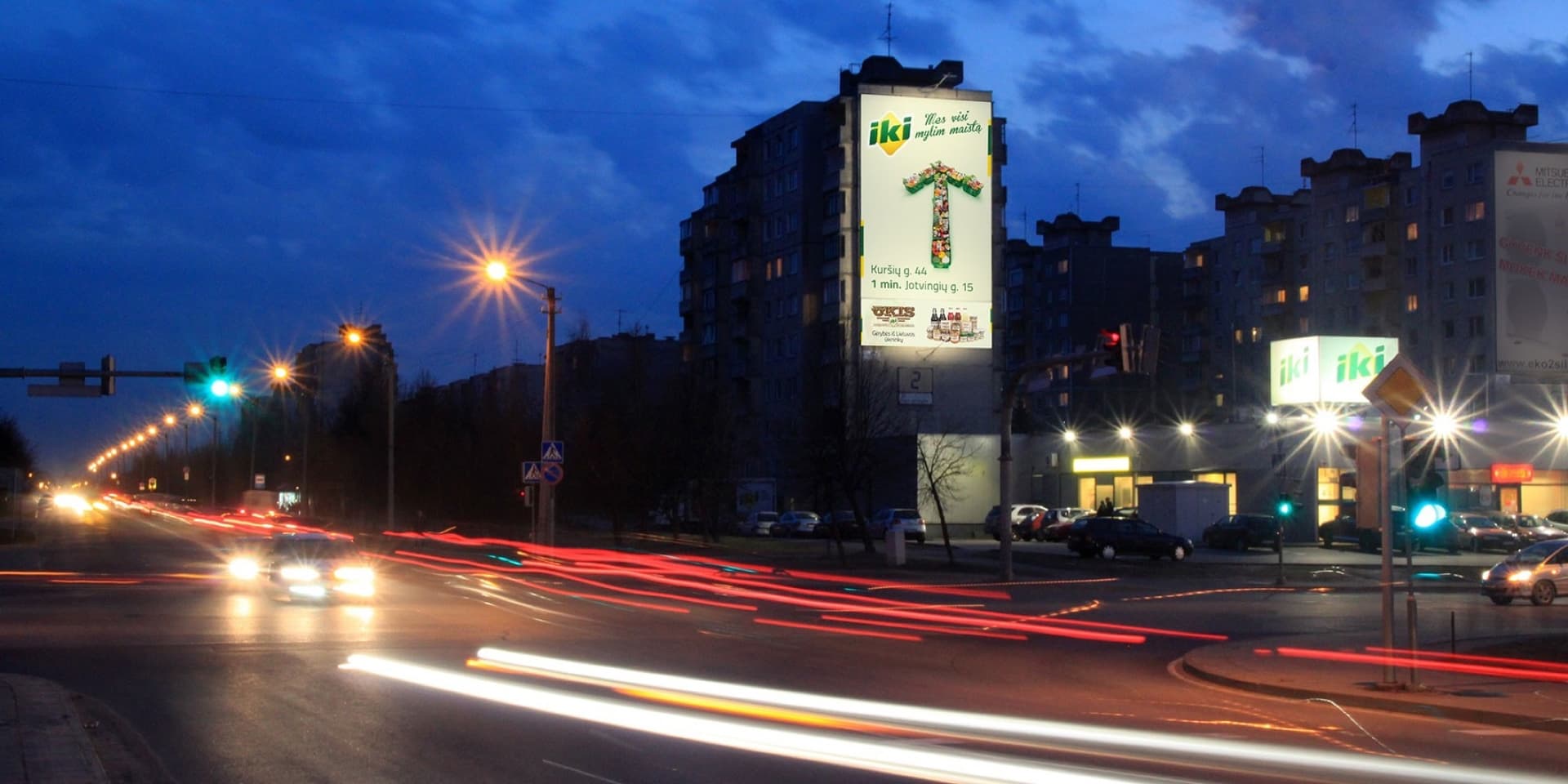 Reklamos stendas Jotvingių g. 2, Kaunas — Reklamos stendas Kaunas