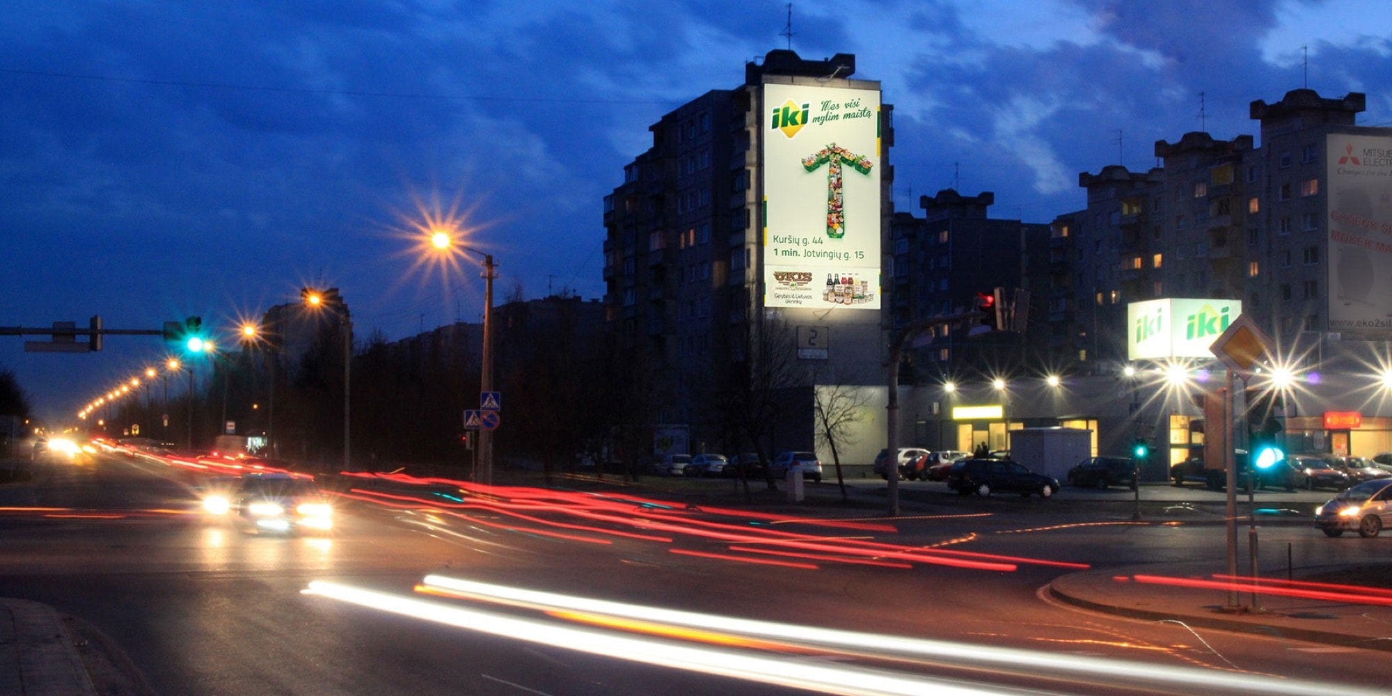 Reklamos stendas Jotvingių g. 2, Kaunas — Reklamos stendas Kaunas