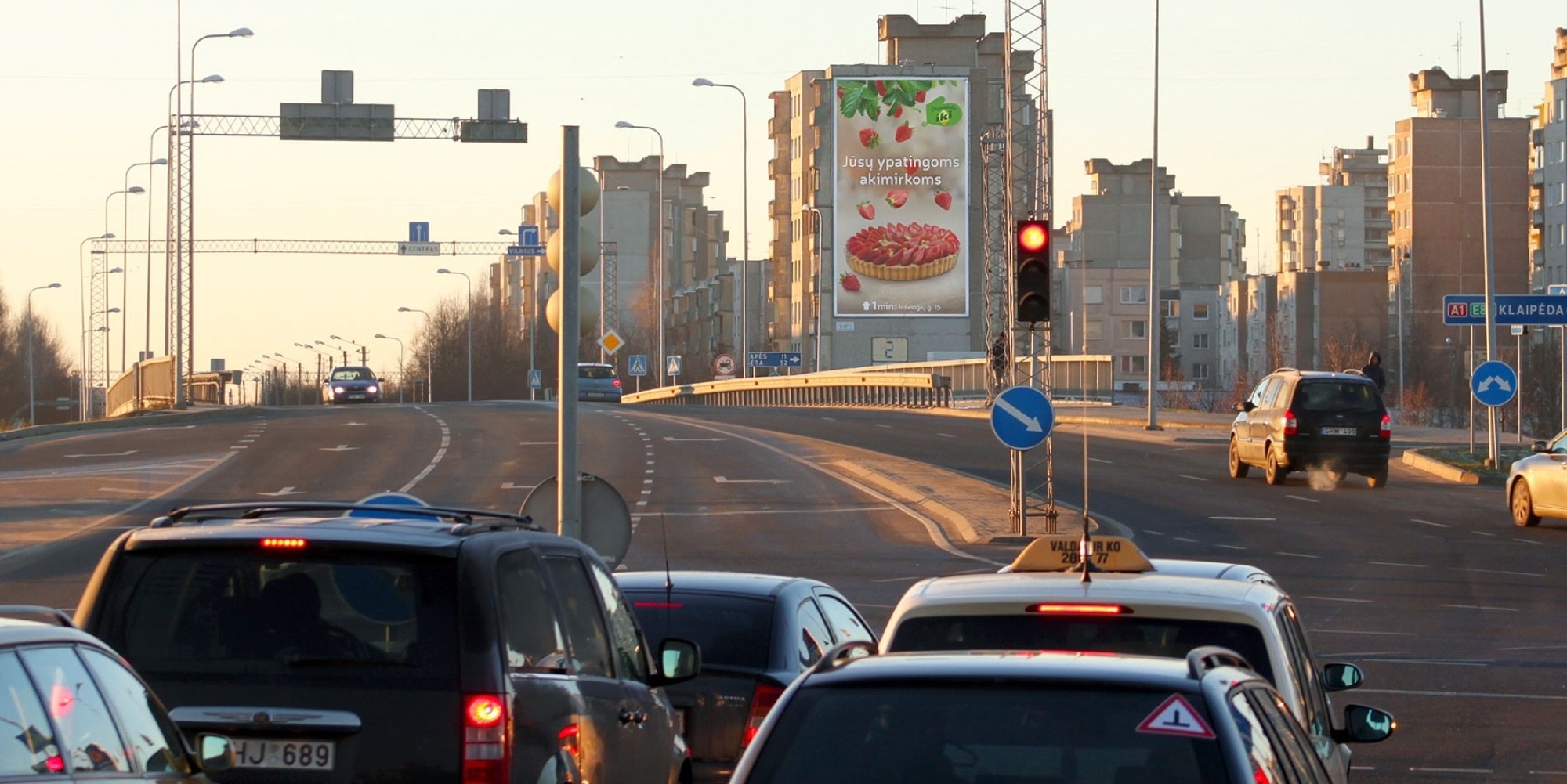 Reklaamitahvel Jotvingių g. 2, Kaunas — Reklaamistend Kaunas