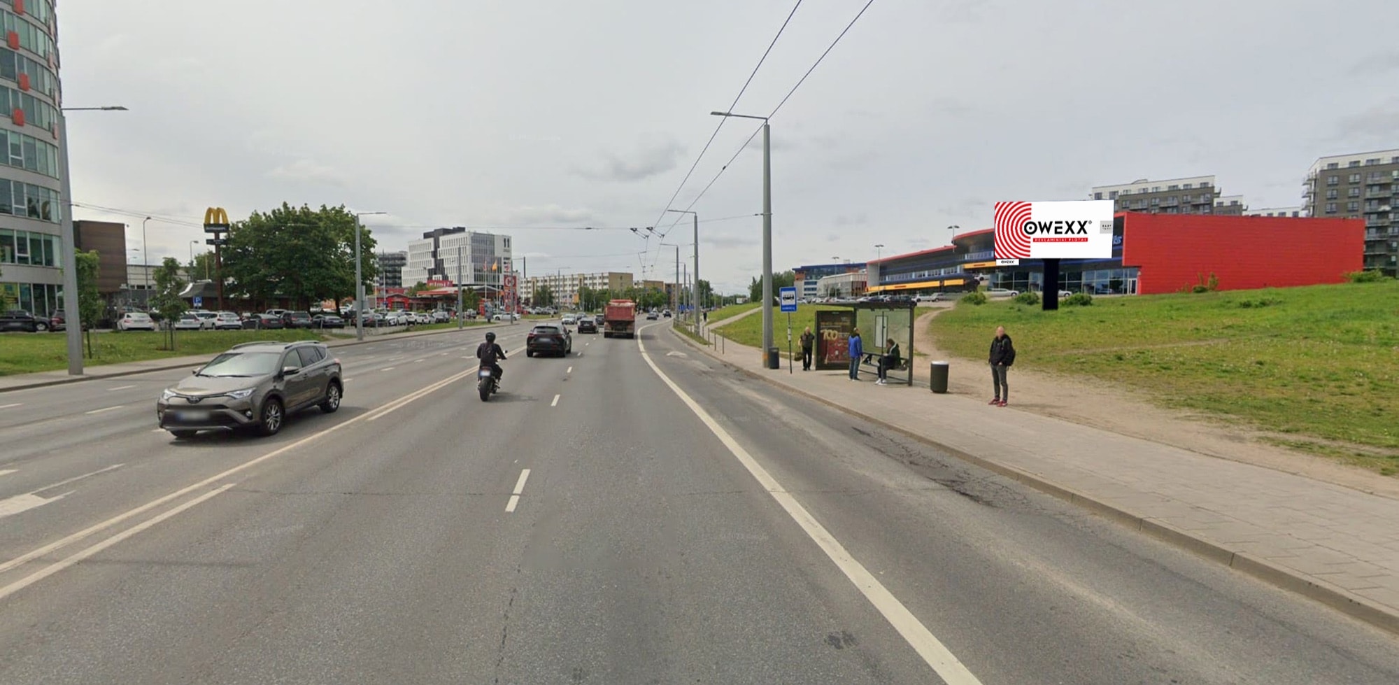 Reklamos stendas Kareivių g., Vilnius