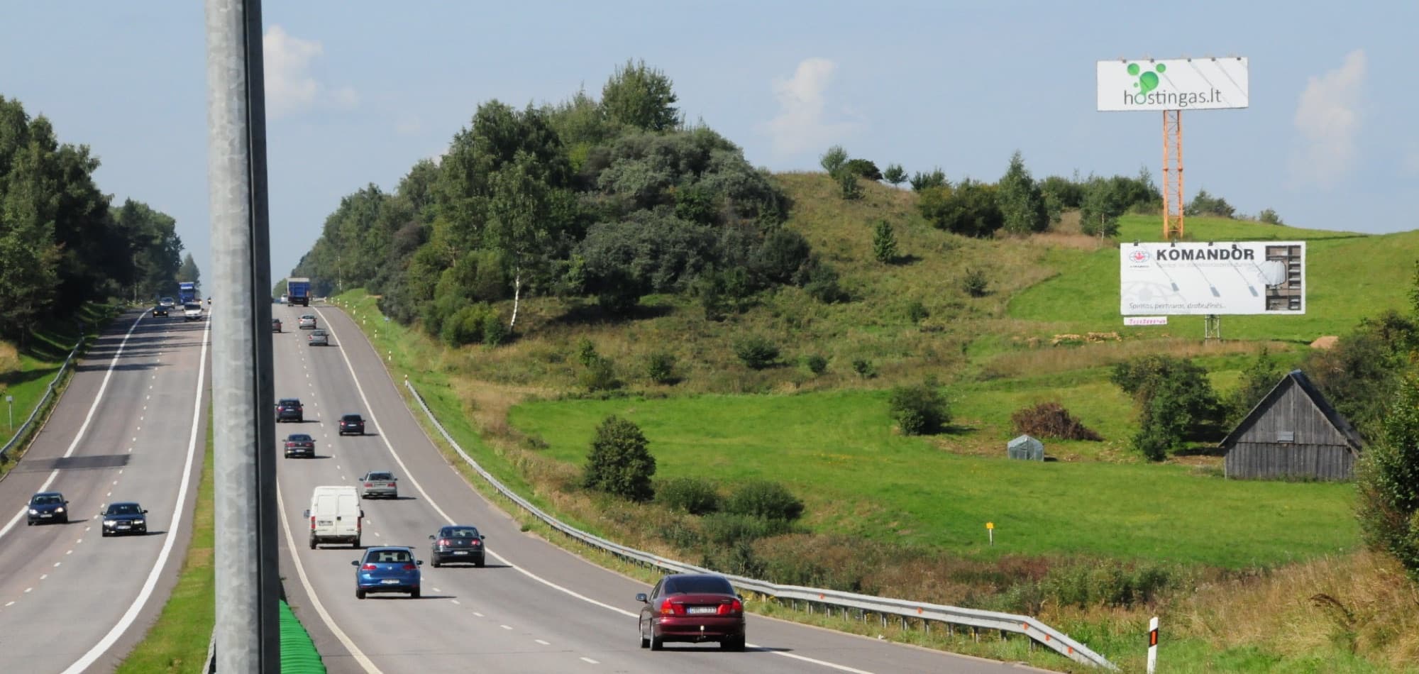 Kaunas - Vilnius, 42,05 km iki Vilniaus (kairėje pusėje)