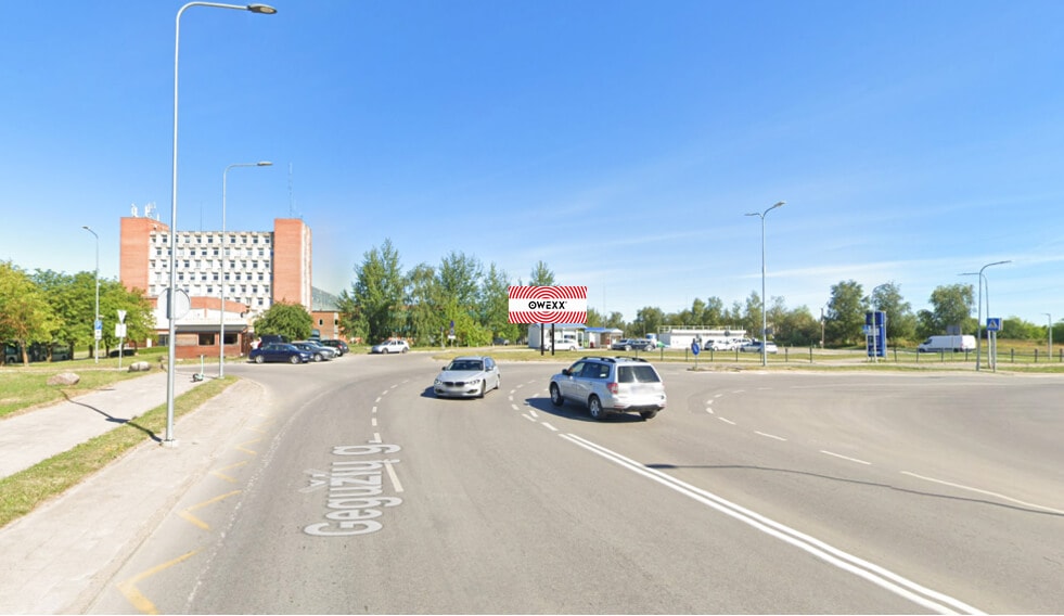 Reklamos stendas Nuklono g. 4, Šiauliai — Reklamos stendas Šiauliai